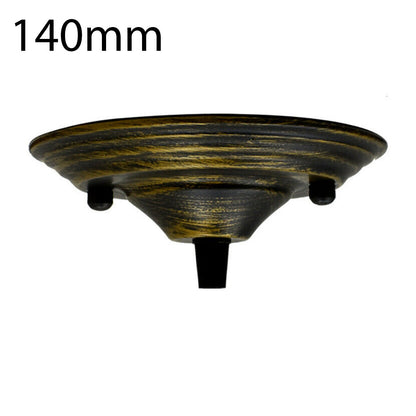Flat Fit Ceiling Rose 100-200 mm – Hook, Bell & Square Styles - photo 11