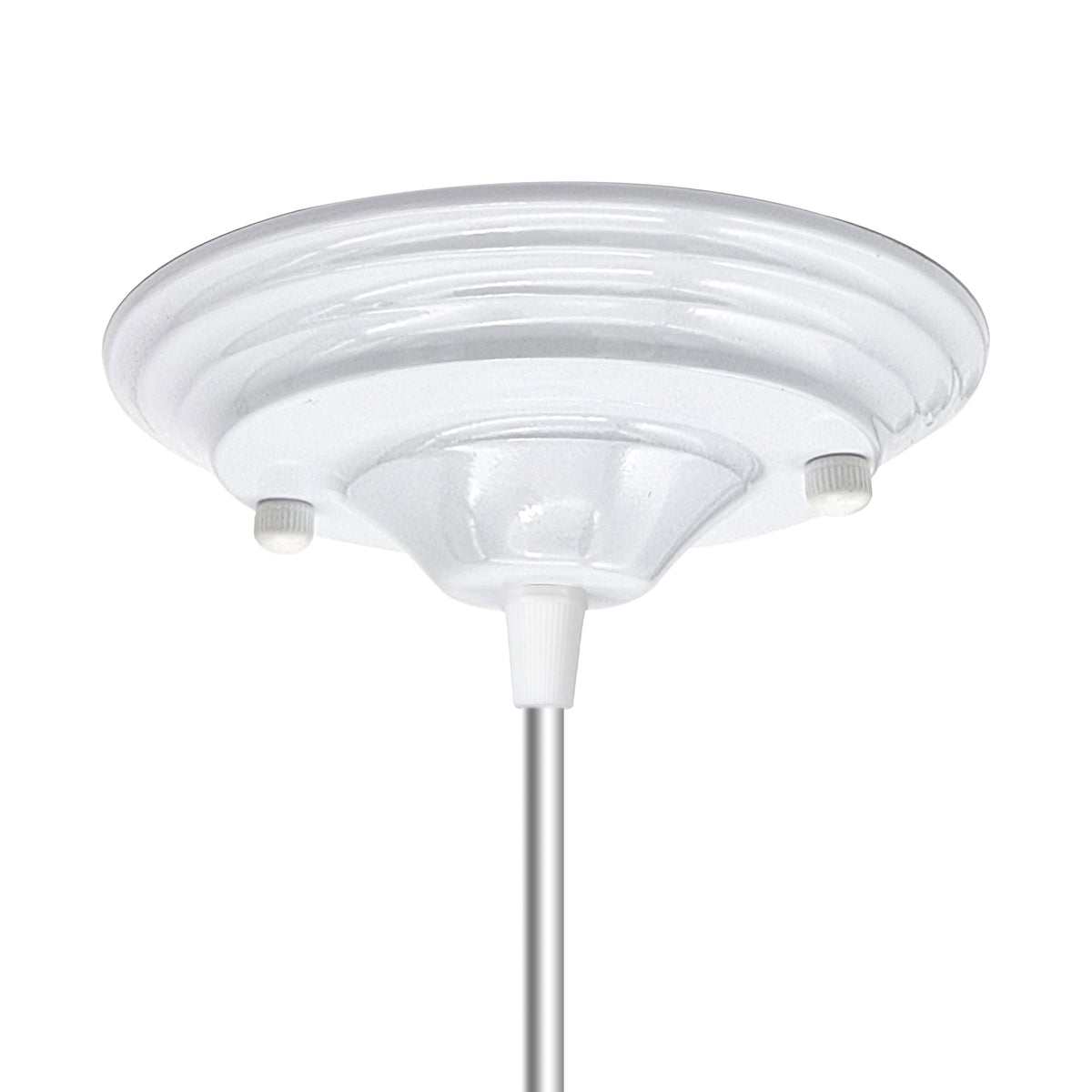 Flat Fit Ceiling Rose 100-200 mm – Hook, Bell & Square Styles - photo 3