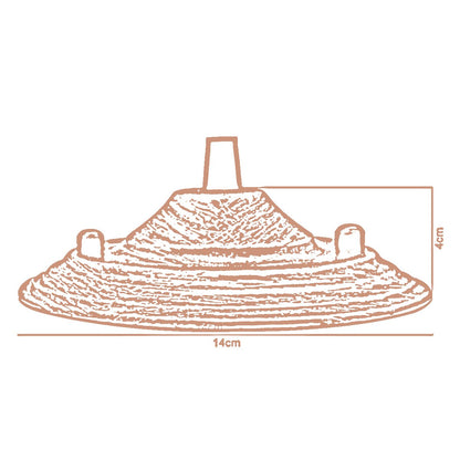 Flat Fit Ceiling Rose 100-200 mm – Hook, Bell & Square Styles - photo 4