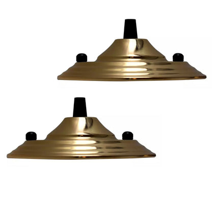 Flat Fit Ceiling Rose 100-200 mm – Hook, Bell & Square Styles - photo 34
