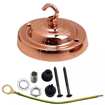 Flat Fit Ceiling Rose 100-200 mm – Hook, Bell & Square Styles - photo 50