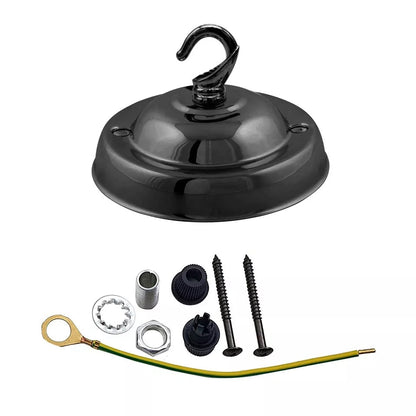 Flat Fit Ceiling Rose 100-200 mm – Hook, Bell & Square Styles - photo 53