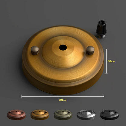 Flat Fit Ceiling Rose 100-200 mm – Hook, Bell & Square Styles - photo 29