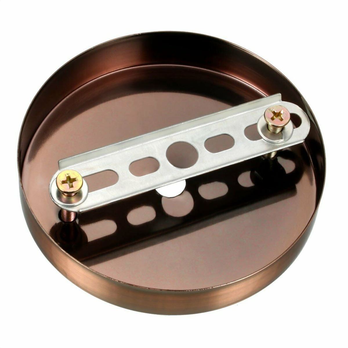 Flat-Fit Ceiling Rose with Hook – 5 Plate Styles, 8 Finishes - photo 4