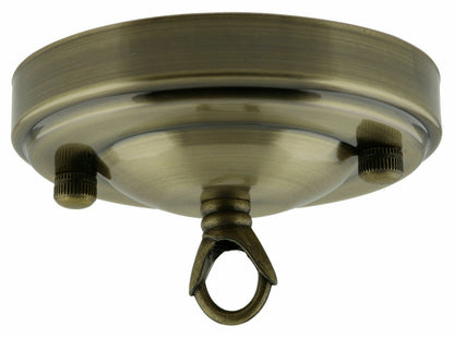 Flat-Fit Ceiling Rose with Hook – 5 Plate Styles, 8 Finishes - photo 18