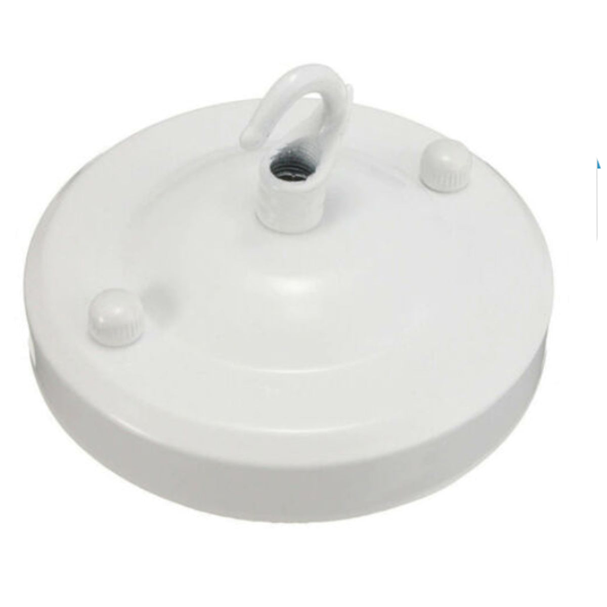 Flat-Fit Ceiling Rose with Hook – 5 Plate Styles, 8 Finishes - photo 15