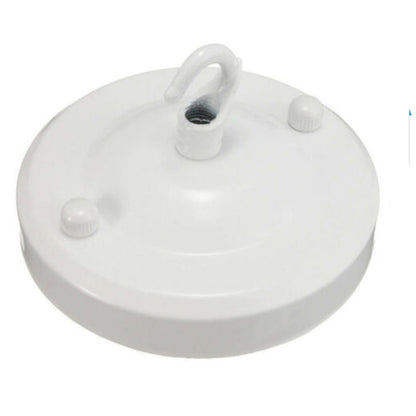 Flat-Fit Ceiling Rose with Hook – 5 Plate Styles, 8 Finishes - photo 15