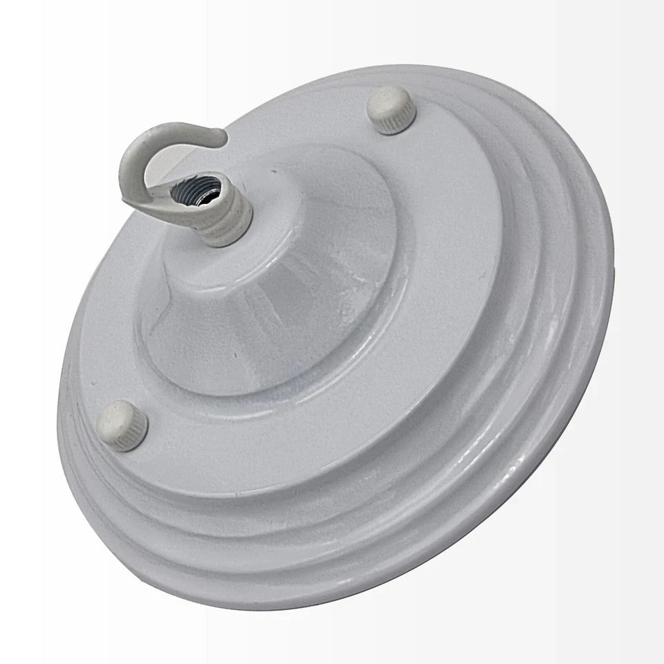 Flat-Fit Ceiling Rose with Hook – 5 Plate Styles, 8 Finishes - photo 26