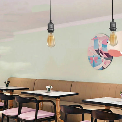 Retro Pendant Light Fitting – Brushed Brass or Copper, Many Shades - photo 12