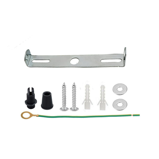 Ceiling Light Strap Bracket with Fixing Kit – 40 to 295 mm - 155 mm, Standard, Single