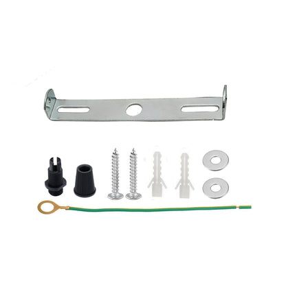 Ceiling Light Strap Bracket with Fixing Kit – 40 to 295 mm - 105 mm, Standard, Single