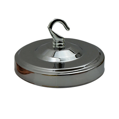 Ceiling Rose with Hook – Single or 2-9 Outlet Plates, 8 Finishes - photo 10