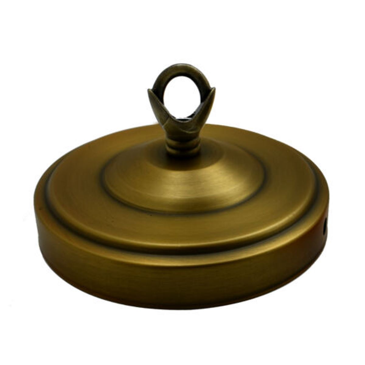 Ceiling Rose with Hook – Single or 2-9 Outlet Plates, 8 Finishes - photo 6