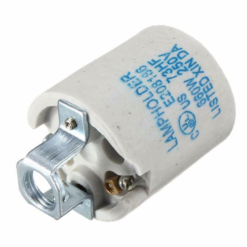 Ceramic E27 Lamp Holder for Pendants – 660W 250V, 3.5 x 5 cm - photo 6