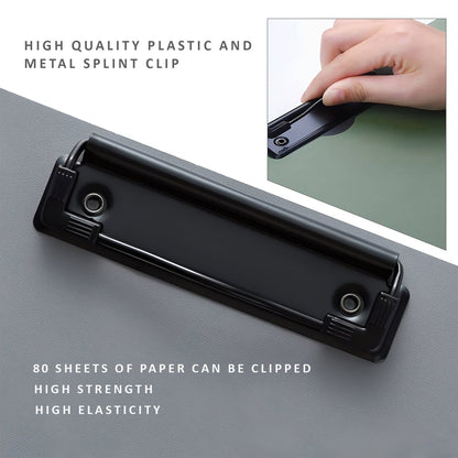 A4 Foldable Clipboard Folders – Pack of 3, Assorted Colours - photo 4