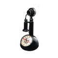 Vintage Table Clock – Telephone, Typewriter, Train, Lantern or Gas Bottle - Black Telephone