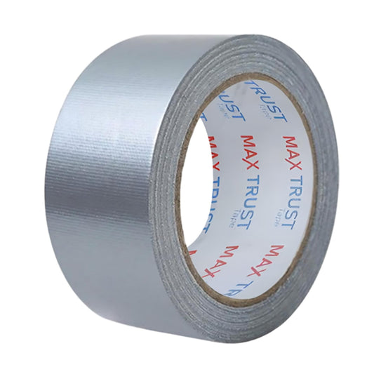 Cloth Duct Tape 48 mm x 45 m, Silver – 2, 3, 4, 5 or 10 Rolls