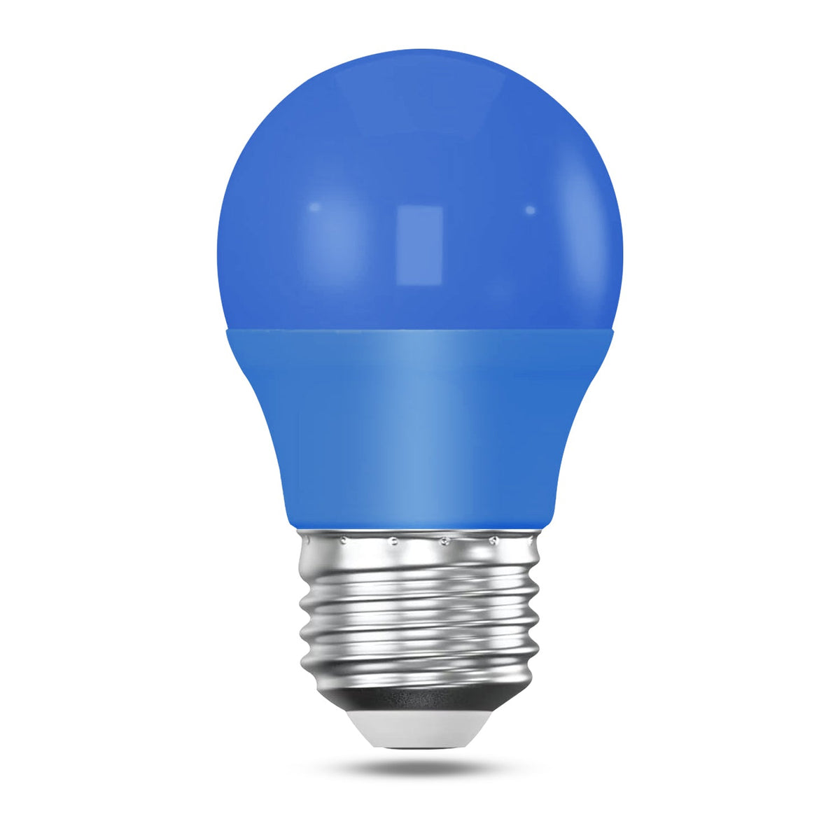 Coloured LED Golf Ball Bulbs E27 4W - Blue