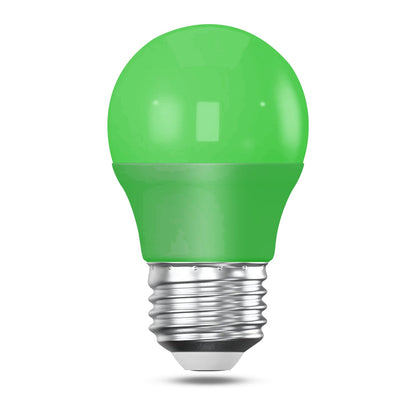 Coloured LED Golf Ball Bulbs E27 4W - Green