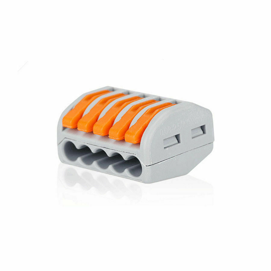 Compact Lever Wire Connectors 32A – 2, 3 & 5 Way, Grey - photo 15