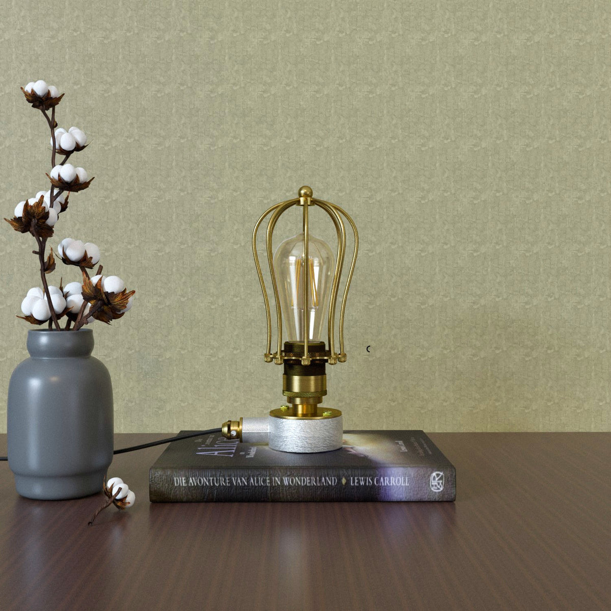 Conduit Pipe Table Lamp Kit with Dimmer Switch - photo 4