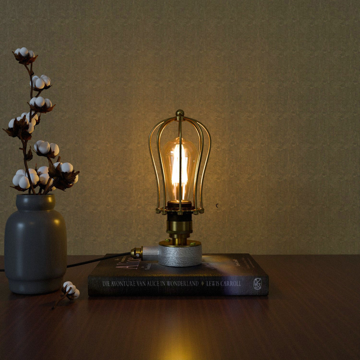 Conduit Pipe Table Lamp Kit with Dimmer Switch - photo 5