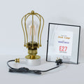Conduit Pipe Table Lamp Kit with Dimmer Switch - Without Bulb