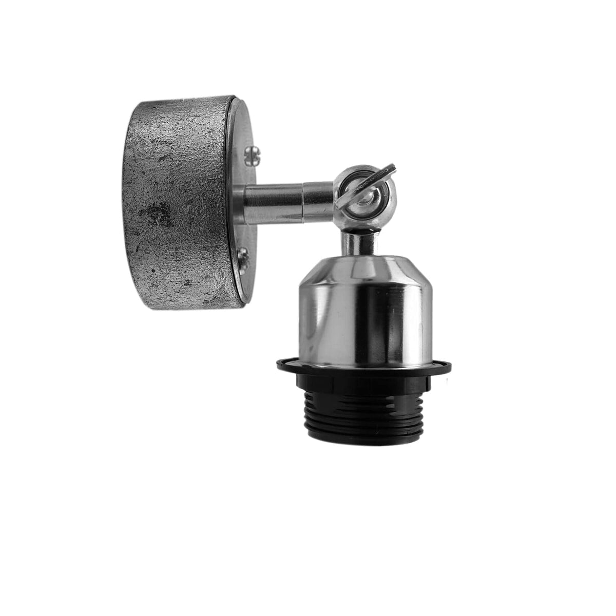 Conduit Box Wall Light – Galvanised, E27, Short Arm Holder - photo 11