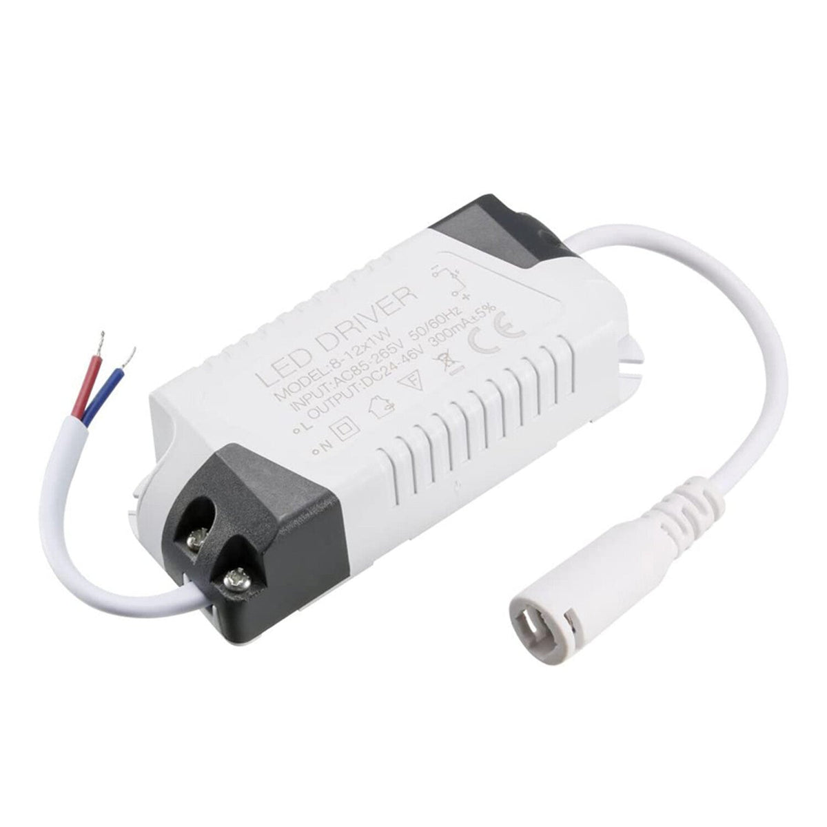 Constant Current LED Driver 300mA to 1000mA – 3W to 50W - 12W 300mA, Single