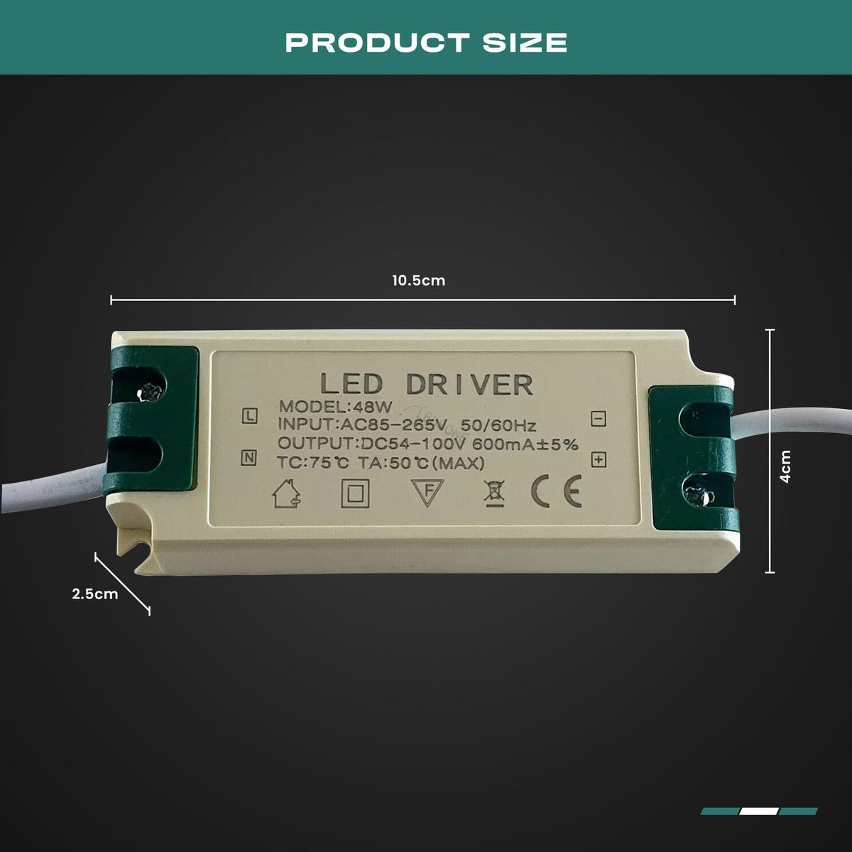 Constant Current LED Driver 300mA to 1000mA – 3W to 50W - photo 14