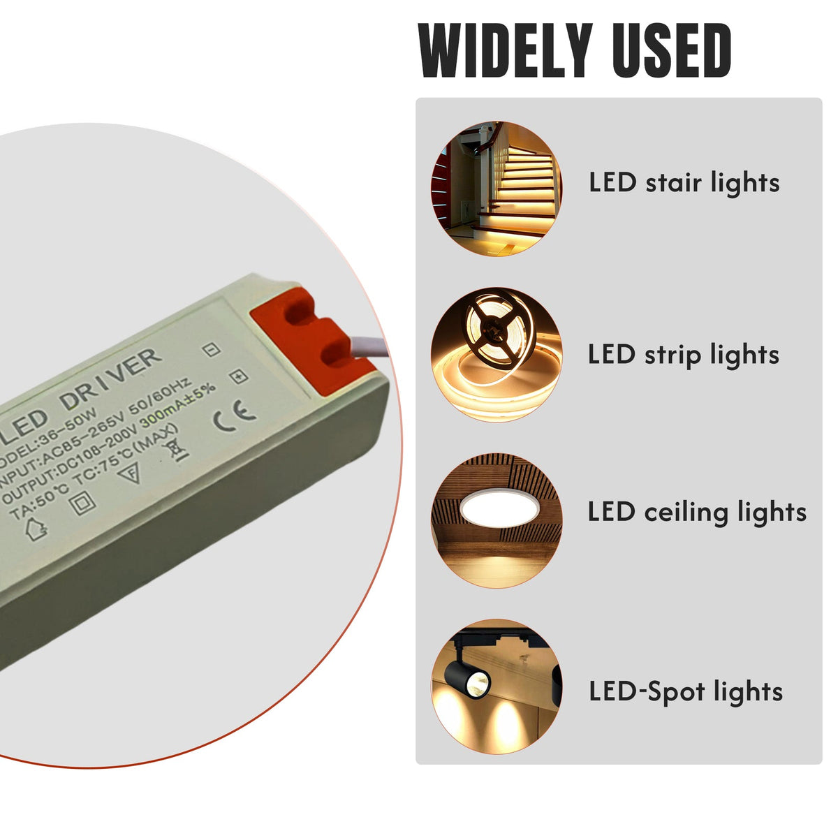 Constant Current LED Driver 300mA to 1000mA – 3W to 50W - photo 17