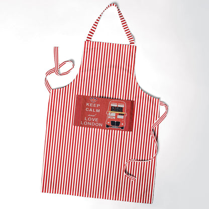 Striped Cotton Bib Aprons, Pack of 2 – London, Bonjour or Brown Pinstripe - photo 12