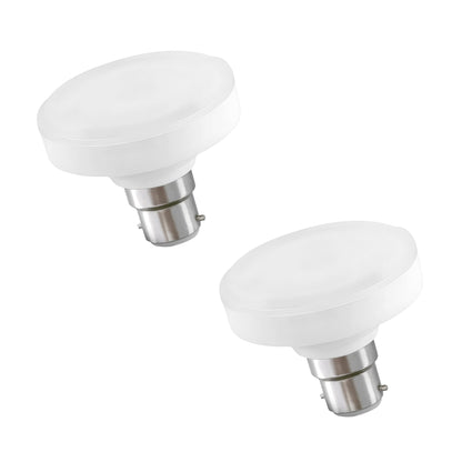 Cool White LED GLS Bulbs 6500K – A55, A60, A65, A95 & T75 - T75 12W, B22, Pack of 2