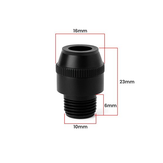 Knurled Metal Cord Grip M10 – 4 Finishes, Pack of 5 - photo 2