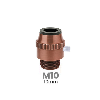 Knurled Metal Cord Grip M10 – 4 Finishes, Pack of 5 - Copper, Standard, Pack of 5