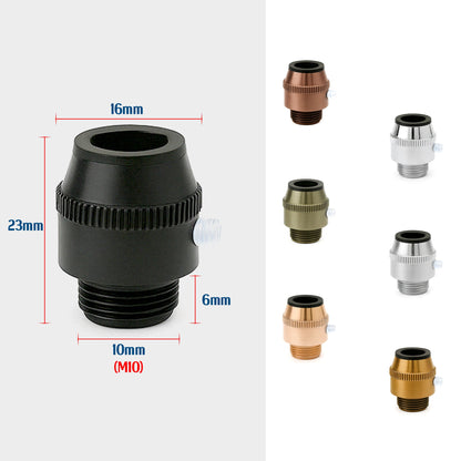 Knurled Metal Cord Grip M10 – 4 Finishes, Pack of 5