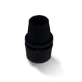 Ribbed Plastic Cord Grip – 16 x 22.5 mm, Black, Green or White - Black, Single, Standard