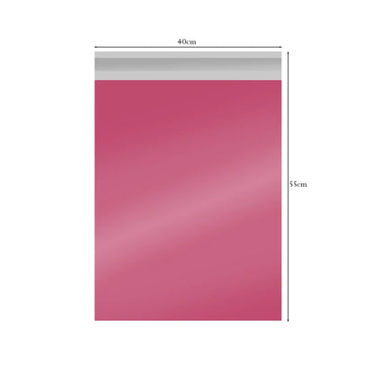 Pink or White Mailing Bags 40 x 55 cm – Packs of 50 to 1000 - Pink, Pack of 50, 40 x 55 cm