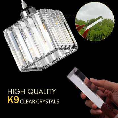 Crystal Cage Lamp Shade – Easy Fit with Reducer Ring - photo 6
