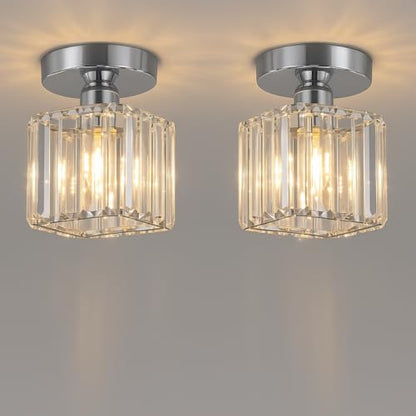 Crystal Cage Lamp Shade – Easy Fit with Reducer Ring - photo 24