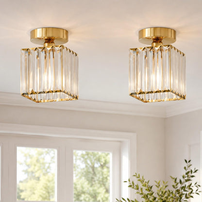 Crystal Cage Lamp Shade – Easy Fit with Reducer Ring - photo 20