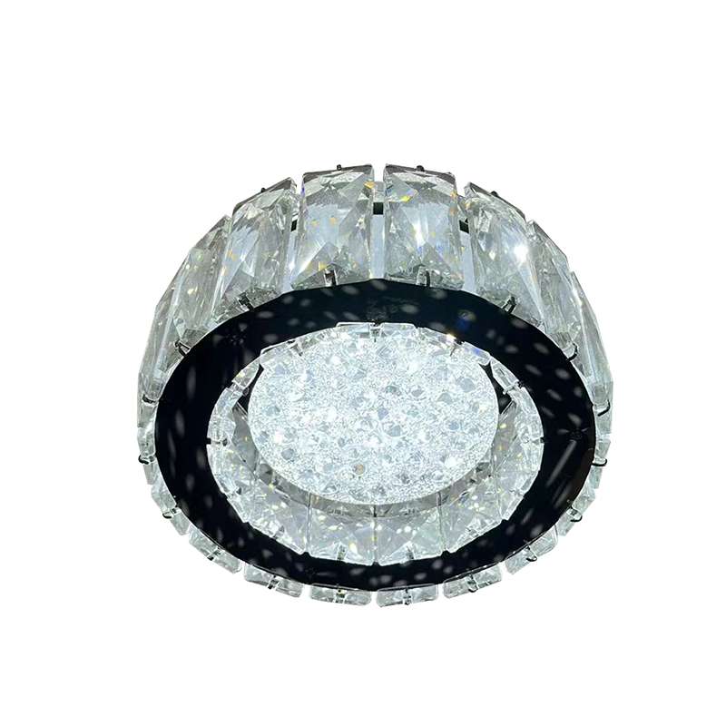 Crystal Lamp Shade - 20 cm, Clear, Single
