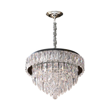 Crystal Lamp Shade - 30 cm (LSCACO300), Clear, Single