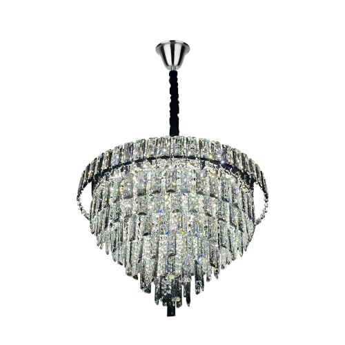 Crystal Lamp Shade - 30 cm (LSCACU300SG), Standard, Single