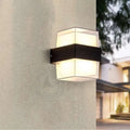 Cuboid Up Down LED Wall Light 12W IP54 – Black, Warm White