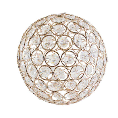Gold Crystal Cup Lamp Shade – 15 cm - photo 2
