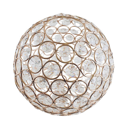 Gold Crystal Cup Lamp Shade – 15 cm - photo 3