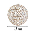 Gold Crystal Cup Lamp Shade – 15 cm