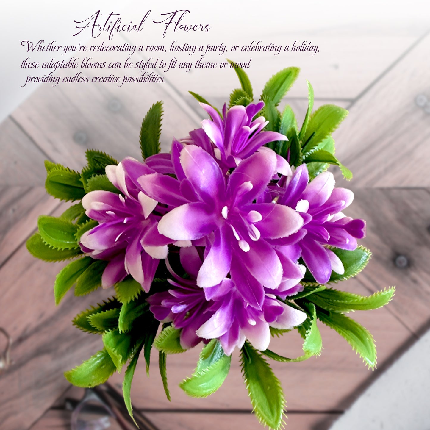 realistic artificial flowers uk | festive artificial flowers