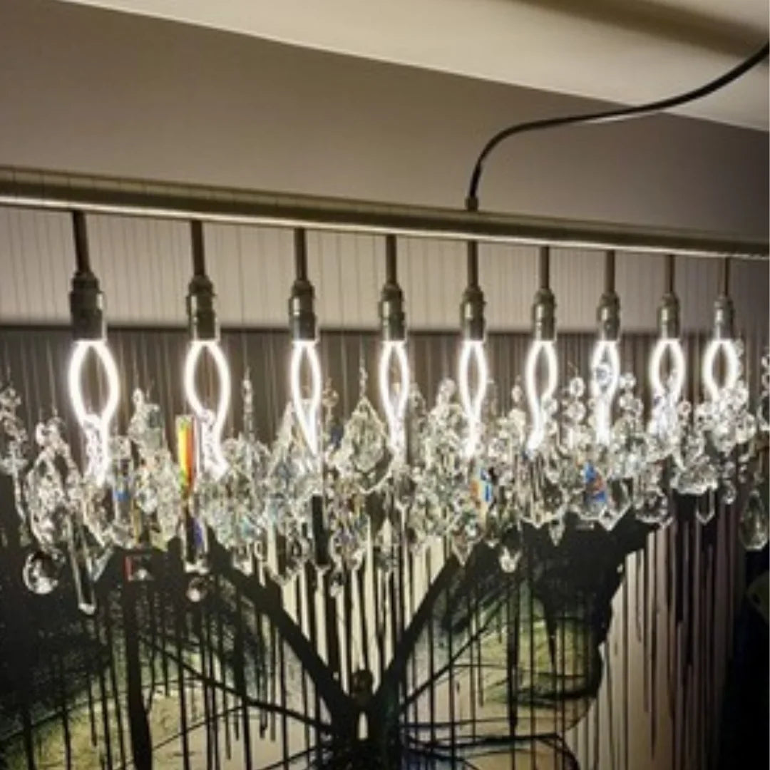 Decorative E14 LED Filament Bulbs – Flame & Leaf